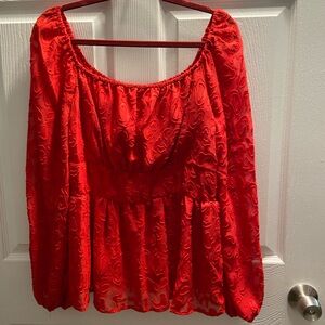 Red Women's Top